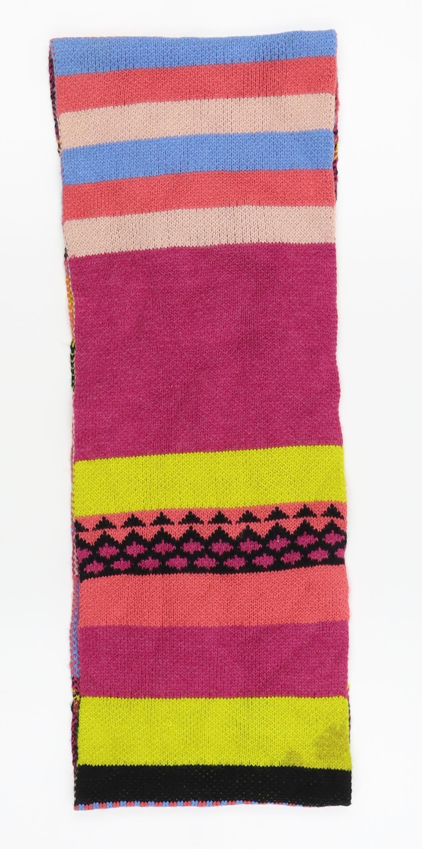 Red Herring Womens Multicoloured Striped Shawl/Wrap