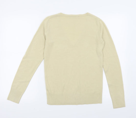 Next Womens Beige Pullover Jumper Size 8