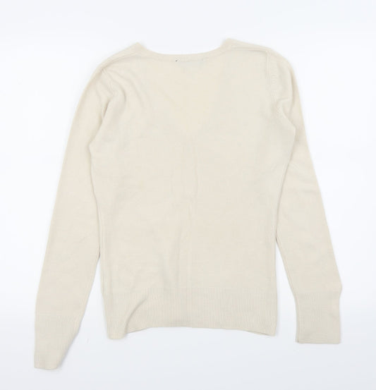 Dorothy Perkins Womens Beige Basic T-Shirt Size 10