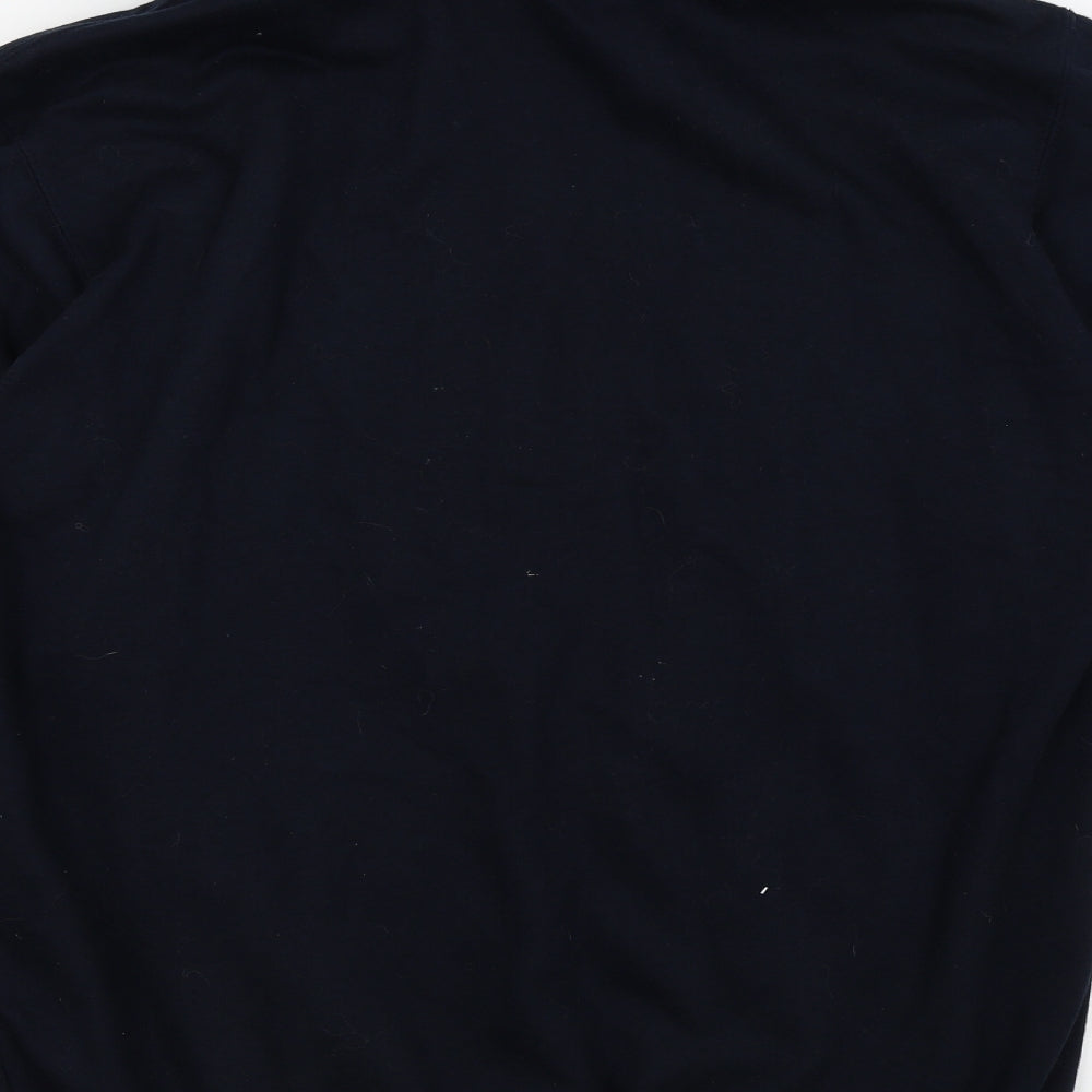 Classics Mens Blue Full Zip Jumper Size L