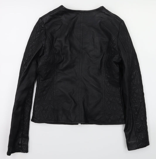 Select Womens Black Jacket Size 6