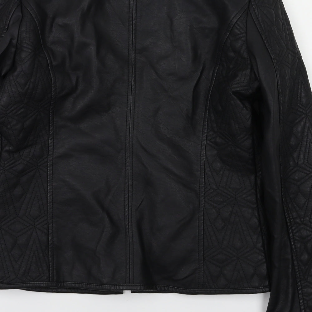 Select Womens Black Jacket Size 6