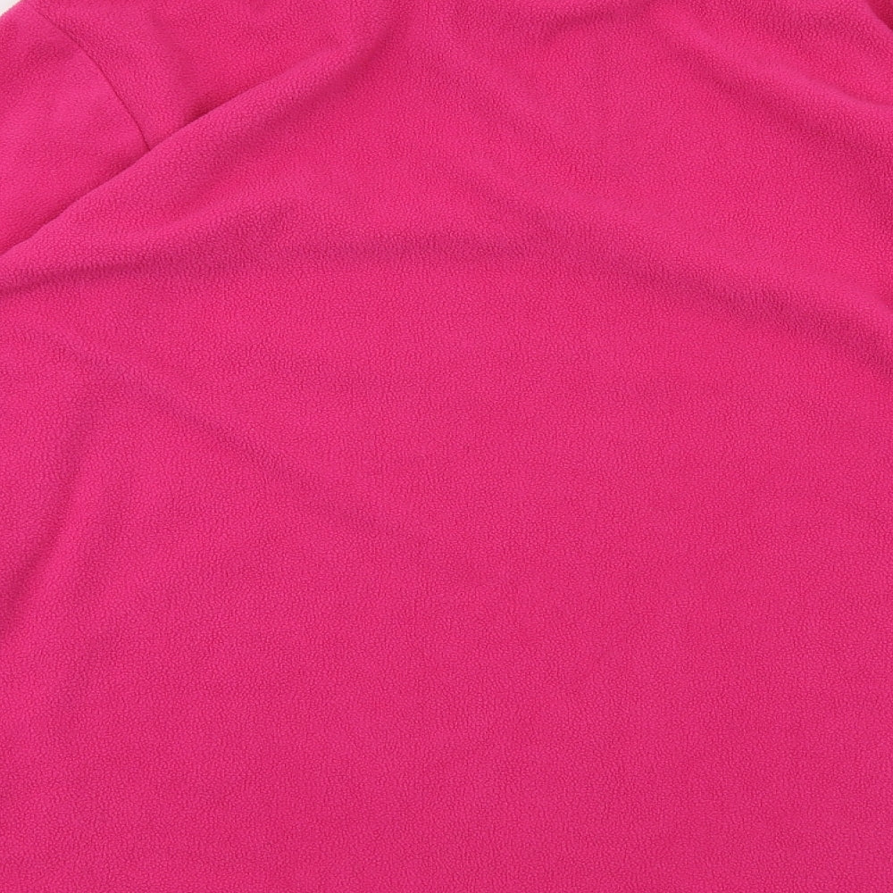 Brand and care label for higear women’s pink jumper, size UK 16