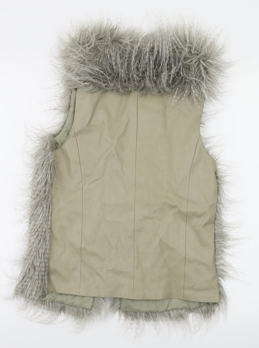 Kylie Girls Grey Gilet Jacket Size 13 Years