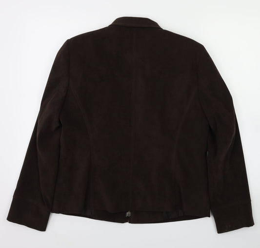 Berkertex Womens Brown Jacket Size 14