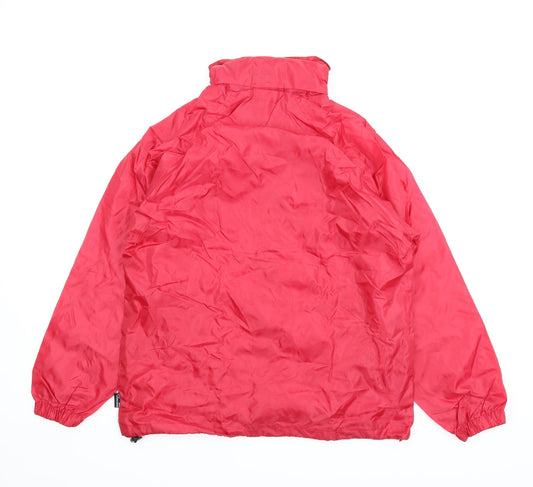 Mountain Pack Womens Red   Anorak Coat Size 10