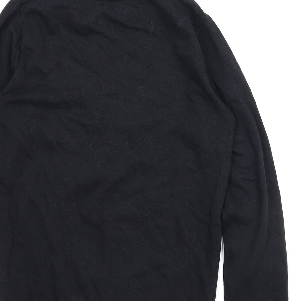 Pep&Co Girls Black Pullover Sweatshirt Size 11-12 Years - Unicorn