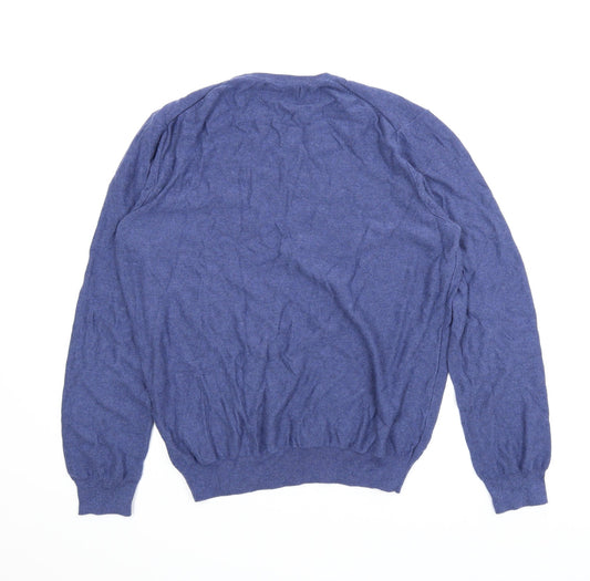 Primark Mens Blue Pullover Jumper Size L