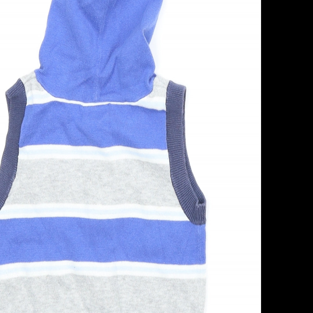 NEXT Boys Grey Vest Jumper Size 6-9 Months