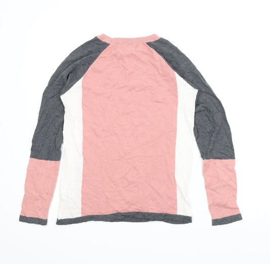 New Look Womens Multicoloured Pullover Jumper Size 8