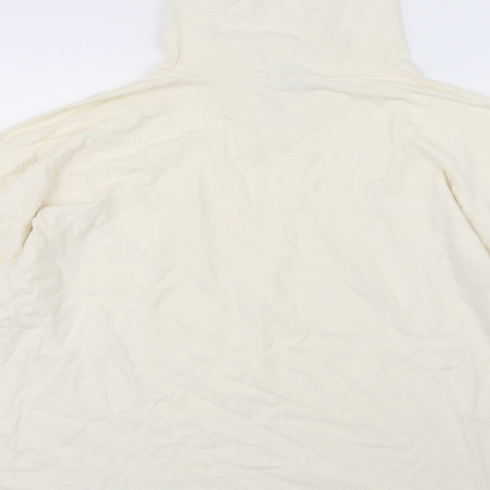 Gap Womens White Pullover Hoodie Size M