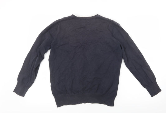 Debenhams Womens Blue Knit Cardigan Jumper Size 14