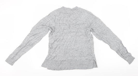 H&M Womens Grey Basic T-Shirt Size S