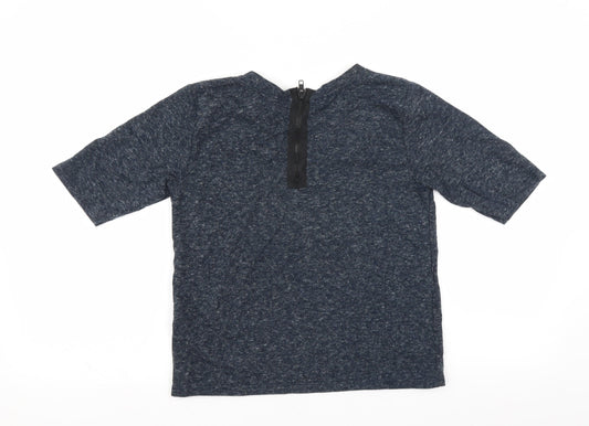Topshop Womens Blue Pullover Jumper Size 6