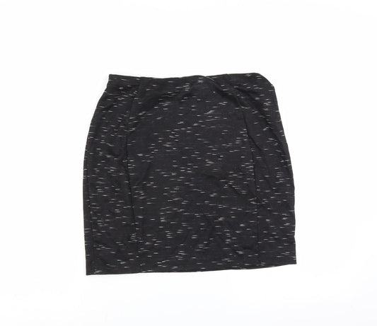 Papaya Womens Black Mini Skirt Size 12