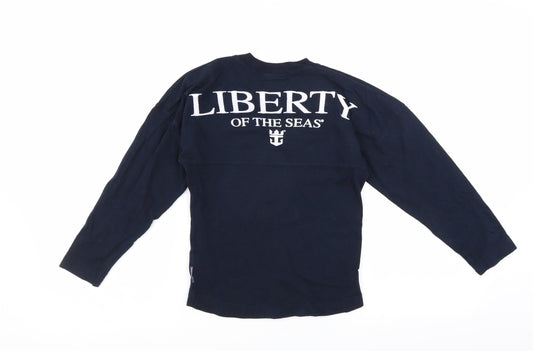 spirit jersey Boys Blue Pullover Sweatshirt Size S - liberty of the seas