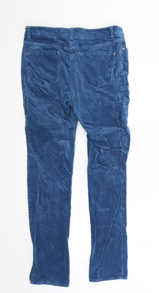 Pure Womens Blue Skinny Jeans Size 12 L28 in