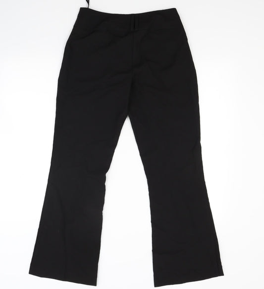 Dorothy Perkins Womens Black Trousers Size 8 L29 in