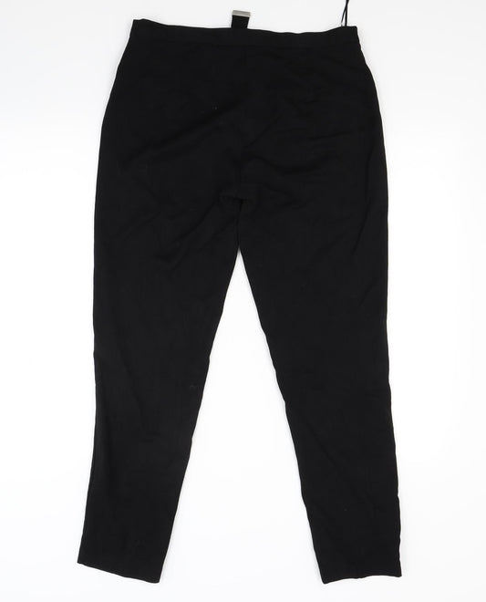 Klass Womens Black Trousers Size 12 L27 in
