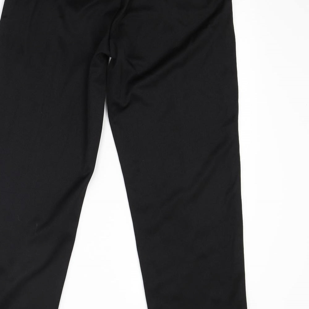 BM Womens Black Trousers Size 10 L28 in