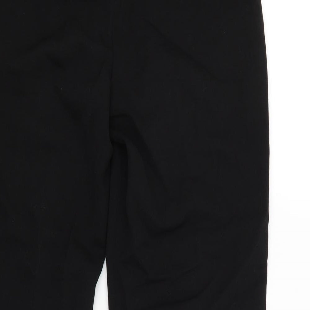 CC Womens Black Trousers Size 12 L27 in