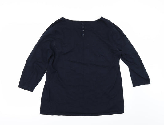 NEXT Womens Blue Pullover Jumper Size 18