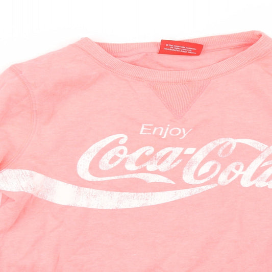George Womens Purple Pullover Sweatshirt Size 10 - Coca Cola