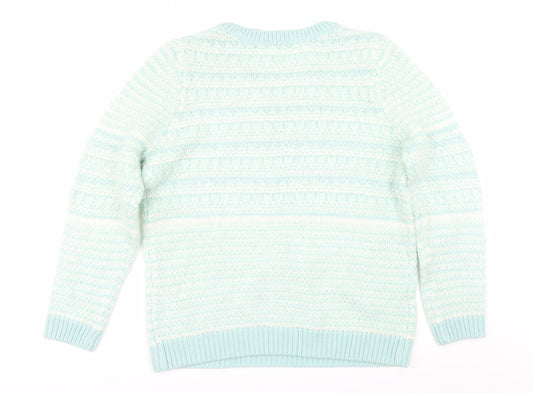 BHS Womens Green Pullover Jumper Size 18