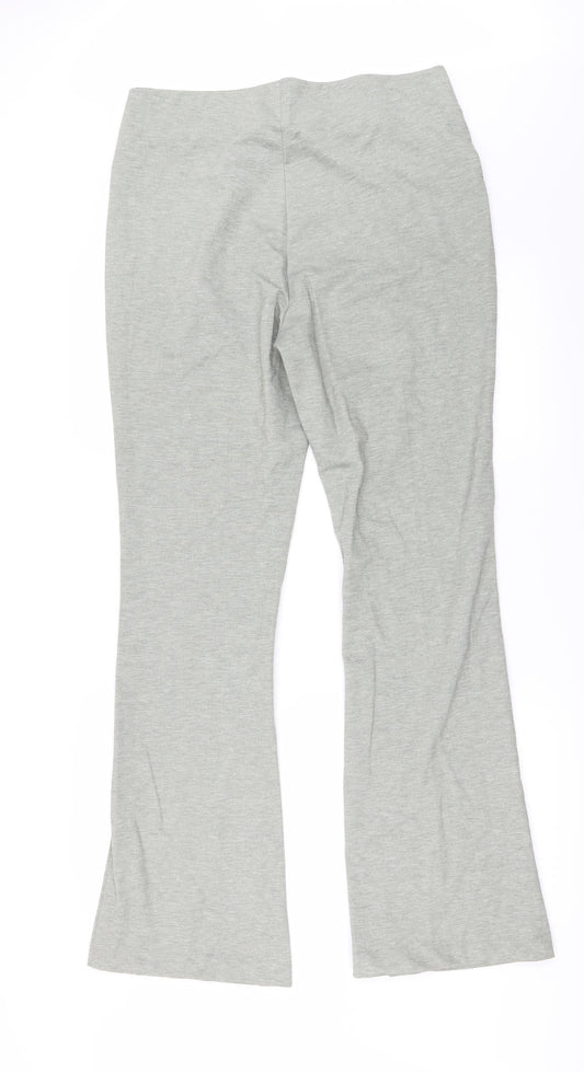 Marks and Spencer Womens Green Trousers Size 14 L33 in