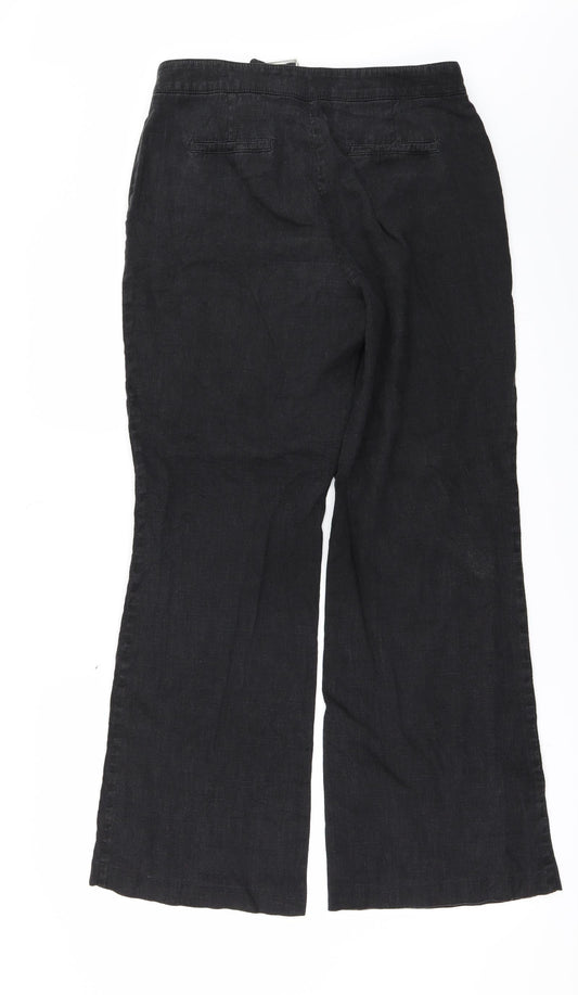 Marks and Spencer Womens Beige Trousers Size 14 L30 in