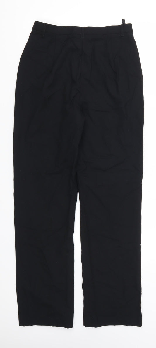 Marks and Spencer Womens Black Trousers Size 10 L29 in