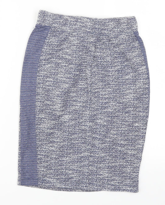 Marine Layer Womens Blue Straight & Pencil Skirt Size S