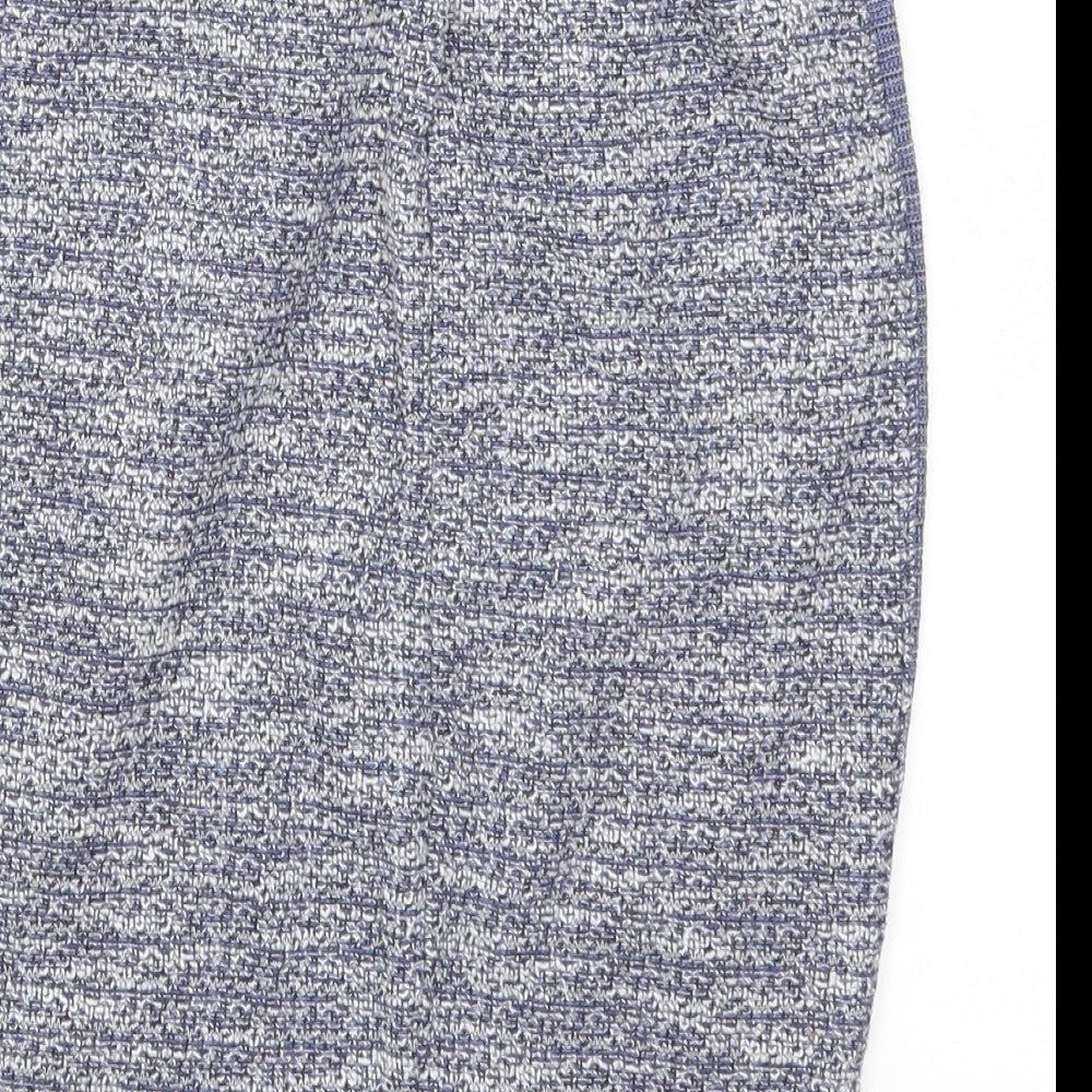 Marine Layer Womens Blue Straight & Pencil Skirt Size S
