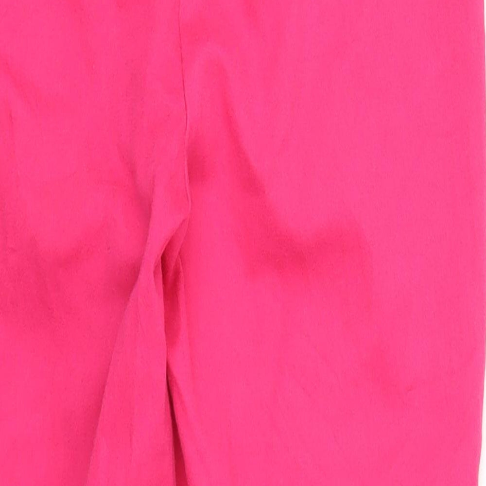 Pinciples Womens Pink Cropped Trousers Size 10 L20.5 in
