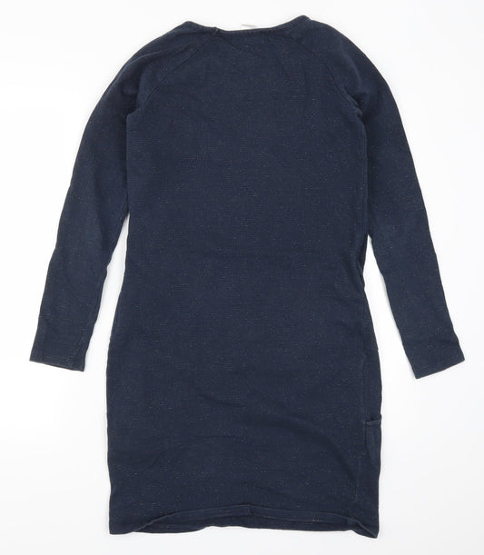 Colline Womens Blue T-Shirt Dress Size 6