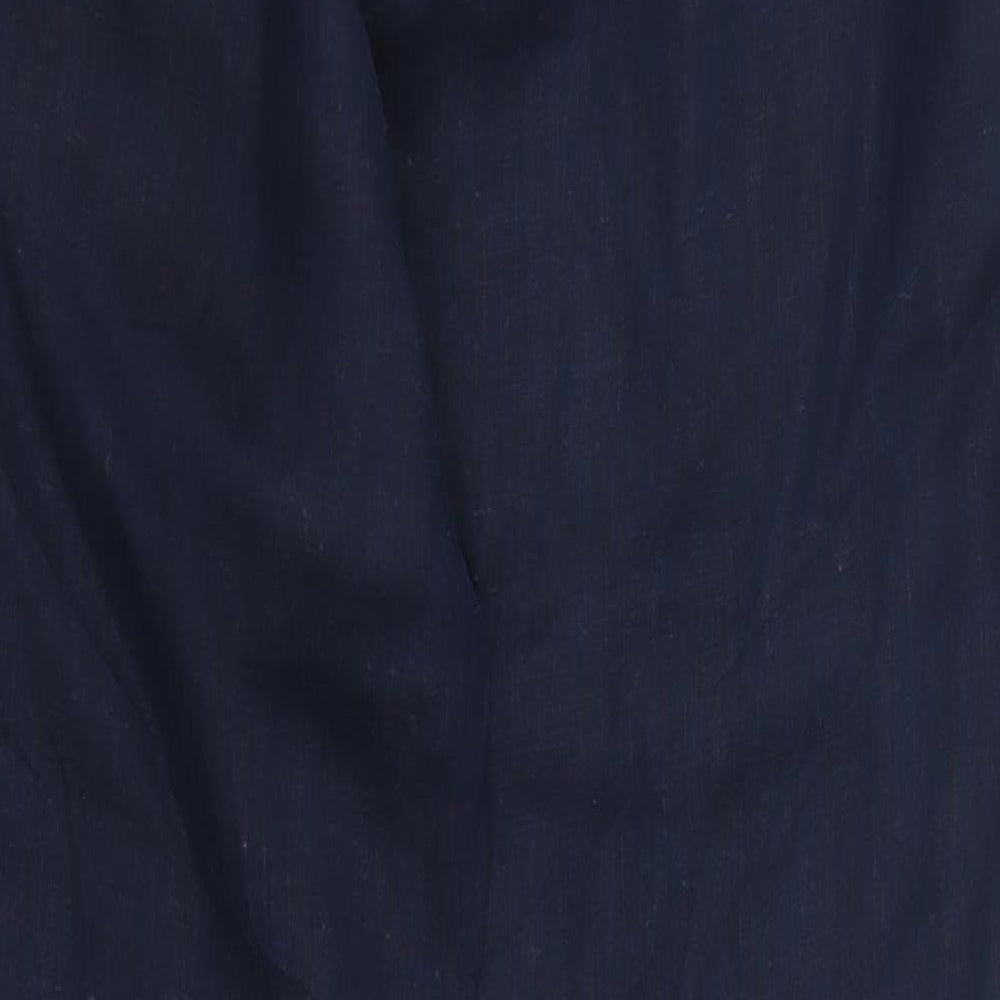 Preworn Womens Blue Trousers Size 28 in L28 in