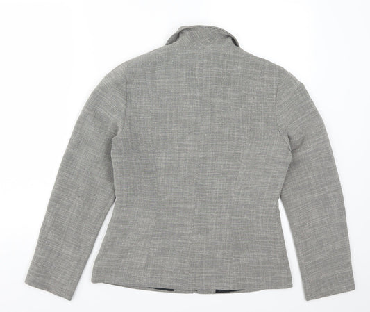 Precis Womens Grey Jacket Size 8