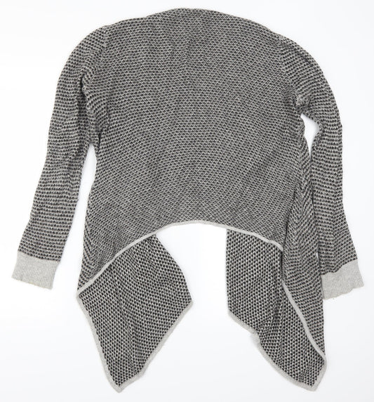 M&Co Womens Grey Cardigan Jumper Size 10