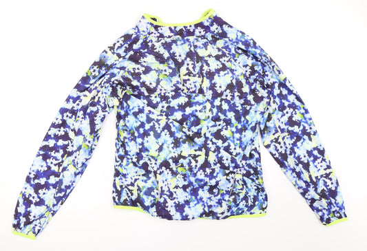 Atmosphere Womens Blue Windbreaker Jacket Size 16