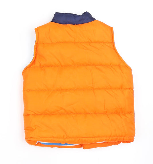Pep&Co Boys Orange Gilet Coat Size 18-24 Months