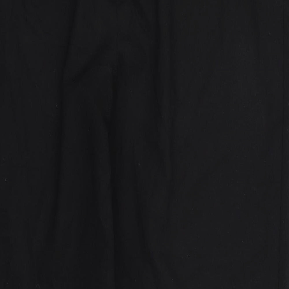 Gelco Womens Black Dress Pants Trousers Size 14 L28 in