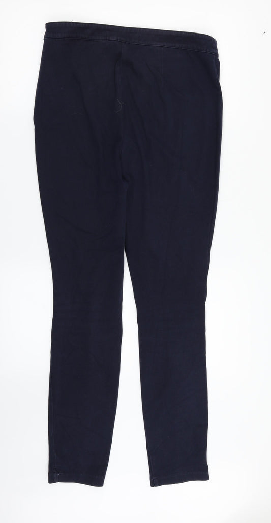 NEXT Womens Blue Trousers Size 12 L30 in