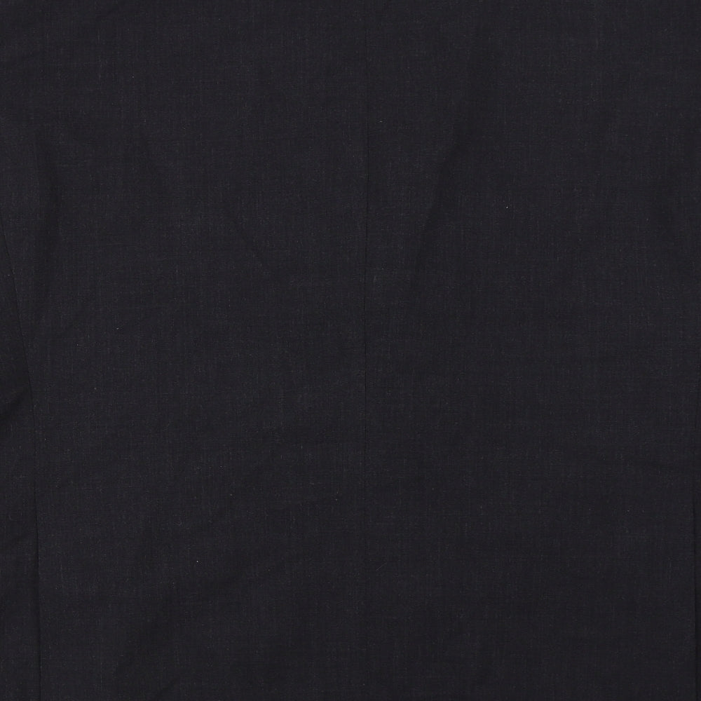 Brand and care label for Marks & Spencer men’s grey jacket blazer, size 46