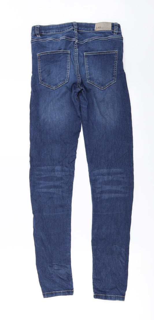 Lab Industries Womens Blue Skinny Jeans Size 26 in L27 in