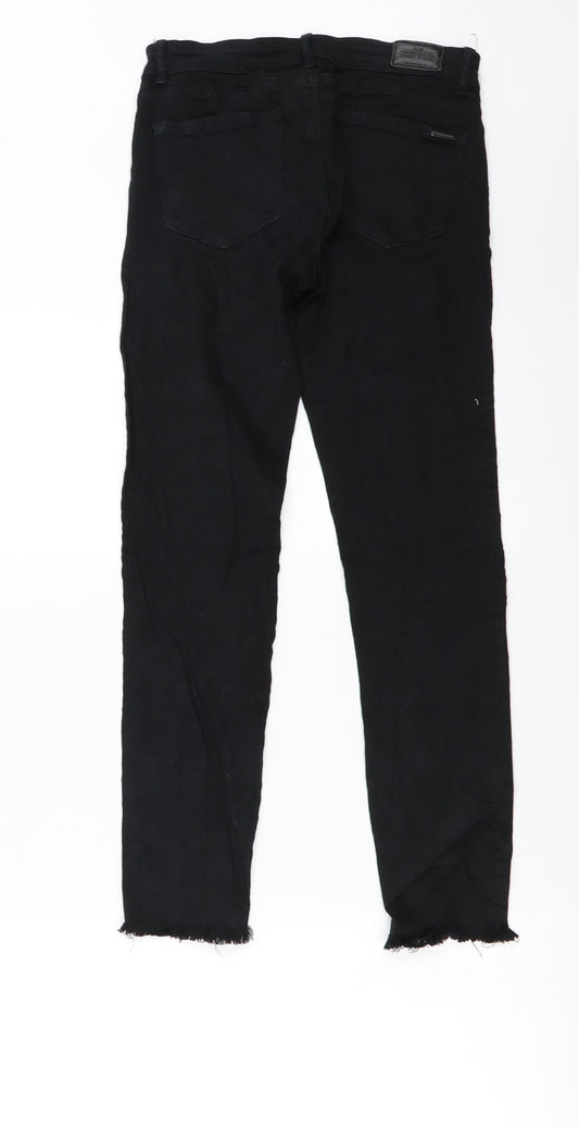 Preworn Womens Black Skinny Jeans Size 26 in L24 in
