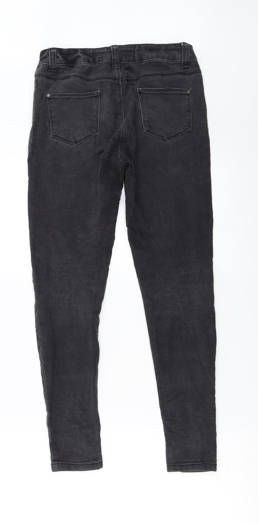 denim co Girls Grey Skinny Jeans Size 12-13 Years