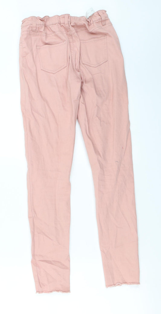 denim co Girls Pink Skinny Jeans Size 13-14 Years