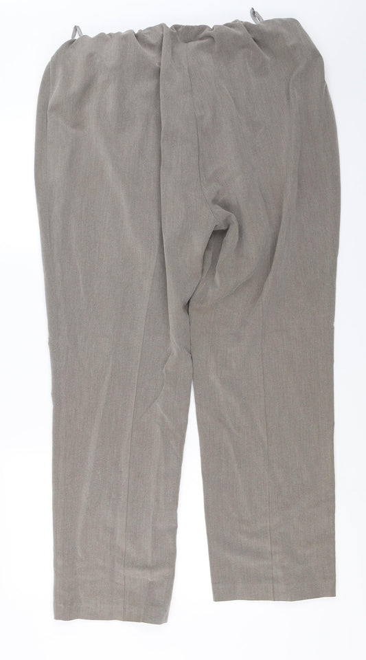 julipa Womens Beige Trousers Size 20 L26 in