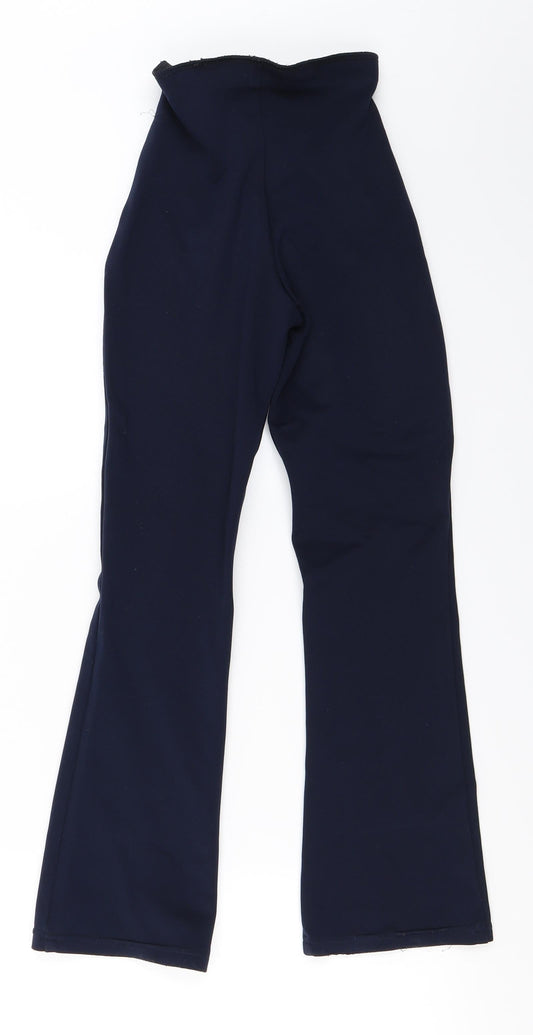st michael Girls Blue Jegging Trousers Size 10 Years