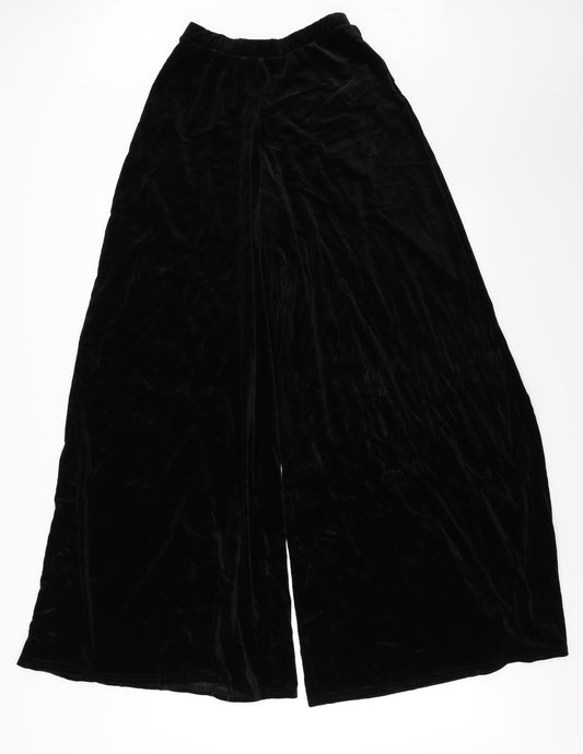 Miss Selfridge Womens Black Trousers Size 10 L28 in